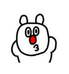 riekimのシロクマさんスタンプ（個別スタンプ：10）