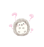 ハリネズミと推し活*ピンク（個別スタンプ：6）