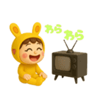 うみうさ ⑤（個別スタンプ：34）