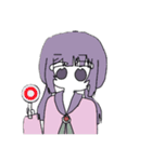 推し活系女子（個別スタンプ：17）