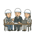 現場監督さんの日常（個別スタンプ：10）