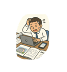 現場監督さんの日常（個別スタンプ：13）