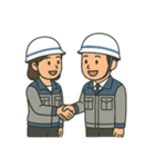 現場監督さんの日常（個別スタンプ：21）