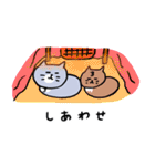 【再販】灰色キャットのお正月【冬の挨拶】（個別スタンプ：39）