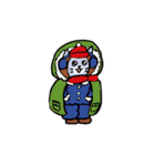 【再販】灰色キャットのお正月【冬の挨拶】（個別スタンプ：40）