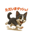 ハチワレBOYS（個別スタンプ：4）