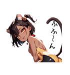 スポーツキャットちゃん チャイナVer（個別スタンプ：36）