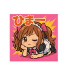ちびちる猫♡メイド（個別スタンプ：3）