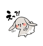 グレーのロップイヤーさん【推し活1】（個別スタンプ：33）