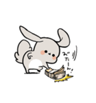 グレーのロップイヤーさん【推し活1】（個別スタンプ：40）
