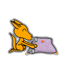 カンガルー「Yo-Ku」14 [アレンジ向き]（個別スタンプ：6）