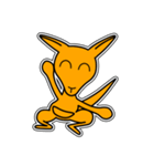 カンガルー「Yo-Ku」14 [アレンジ向き]（個別スタンプ：7）