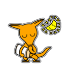 カンガルー「Yo-Ku」14 [アレンジ向き]（個別スタンプ：22）