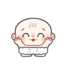 ポップなバブちゃんのスタンプ（個別スタンプ：4）