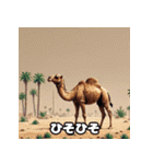 ラクダスタンプ1（個別スタンプ：23）