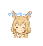 毒舌うさ娘のやさしい一撃（個別スタンプ：5）