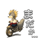 WOLFKING【ウルフキングの日常】（個別スタンプ：3）