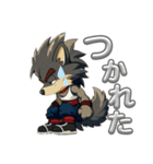 WOLFKING【ウルフキングの日常】（個別スタンプ：16）