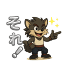 WOLFKING【ウルフキングの日常】（個別スタンプ：26）