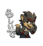 WOLFKING【ウルフキングの日常】（個別スタンプ：29）