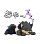 WOLFKING【ウルフキングの日常】（個別スタンプ：32）