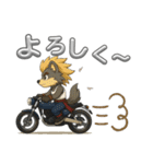 WOLFKING【ウルフキングの日常】（個別スタンプ：38）