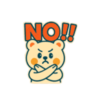 レトロポップくま（個別スタンプ：37）
