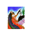 狸・狐イラスト（絵柄ごちゃ混ぜ）（個別スタンプ：20）