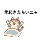 運動ねこさん（個別スタンプ：7）