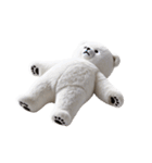 リアル脱力系 白クマファミリー2（個別スタンプ：24）
