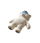 リアル脱力系 白クマファミリー2（個別スタンプ：32）