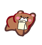 くまさんの日常【挨拶/返事/お礼】（個別スタンプ：4）