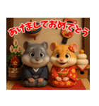 ハムスタースタンプ vol.1（個別スタンプ：3）