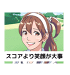 可愛いゴルフ女子のゆるっと日常スタンプ（個別スタンプ：33）