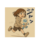 ほさかなお＆イエティ（個別スタンプ：6）