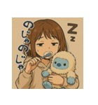 ほさかなお＆イエティ（個別スタンプ：13）