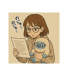 ほさかなお＆イエティ（個別スタンプ：17）