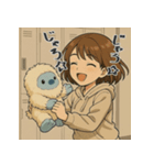 ほさかなお＆イエティ（個別スタンプ：19）