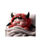 悪魔ピンクブタは働きたくない（個別スタンプ：11）