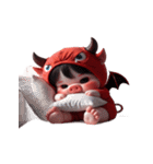 悪魔ピンクブタは働きたくない（個別スタンプ：29）