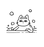 虚無 猫夫2（個別スタンプ：17）