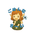 妖精メイと仲間たち（個別スタンプ：3）