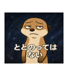 ミーアキャットと宇宙の旅@SFW（個別スタンプ：10）