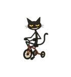 けだるい黒猫★けっだるニャン5（個別スタンプ：4）