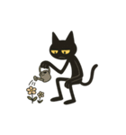 けだるい黒猫★けっだるニャン5（個別スタンプ：7）