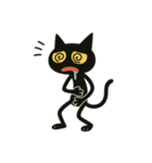 けだるい黒猫★けっだるニャン5（個別スタンプ：10）