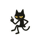 けだるい黒猫★けっだるニャン5（個別スタンプ：12）