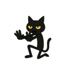 けだるい黒猫★けっだるニャン5（個別スタンプ：16）