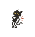 けだるい黒猫★けっだるニャン5（個別スタンプ：20）