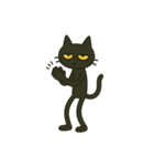 けだるい黒猫★けっだるニャン5（個別スタンプ：21）